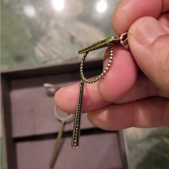 Lagos earrings (silver and 18k gold) - host pick - Picture 3 of 3